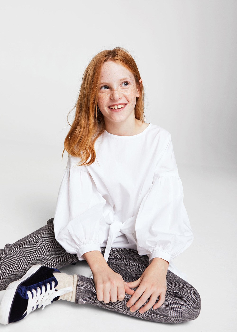 Bow cotton blouse - immagine 2